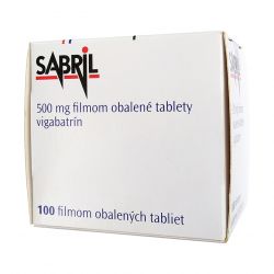 Сабрил (Вигабатрин) таблетки 500мг №100 (100 таблеток) в Новосибирске и области фото