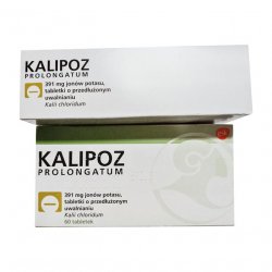Калипоз пролонгатум (аналог Кальдиум) таблетки 750 мг (391 мг К ) №60 в Новосибирске и области фото