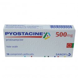 Пиостацин (Пристинамицин) таблетки 500мг №16 в Новосибирске и области фото
