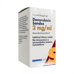Доксорубицин Sandoz Словения/Австрия 2мг/мл фл. 5мл (10мг) в Новосибирске и области фото