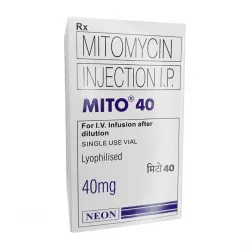 Митомицин (Mitomycin 40mg) порошок д/пригот. р-ра д/инъекц 40мг фл 1шт в Новосибирске и области фото