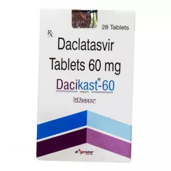 Даклинза 60мг №28 (Даклатасвир, генерик Dacikast) в Новосибирске и области фото