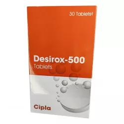 Деферазирокс Desirox :: Эксиджад полный аналог, таб. 500мг №30! в Новосибирске и области фото