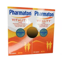 Фарматон Витал (Pharmaton Vital) витамины таблетки 60шт в Новосибирске и области фото