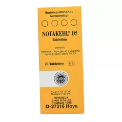 Нотакель D5 (Notakehl D5) табл. 20шт в Новосибирске и области фото