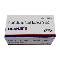 Окалива генерик (Ocanat / Ocabest - 5) :: Обетихолевая кислота 5мг табл. №100 в Новосибирске и области фото