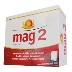 Маг 2, Mag 2, Магний 184мг порошок-саше для приготовл. раствора для питья №30 в Новосибирске и области фото