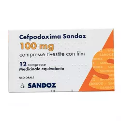 Цефподоксим (Sandoz Италия) таблетки 100мг №12 в Новосибирске и области фото