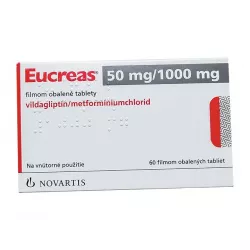 Эукреас (Eucreas) 50мг 1000мг табл. №60 в Новосибирске и области фото