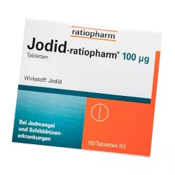 Йодид Ратиофарм (Калия Йодид) ГЕРМАНИЯ Ratiopharm 100мкг таб. №100 в Новосибирске и области фото