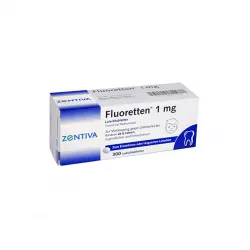 Фторид натрия Fluoretten 2.2 мг (1мг чистого иона фторида) таб. №300! в Новосибирске и области фото