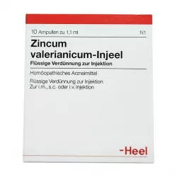 Цинк валериана инъель (Zincum Valerianicum Injeel) 1,1мл амп. №10 в Новосибирске и области фото