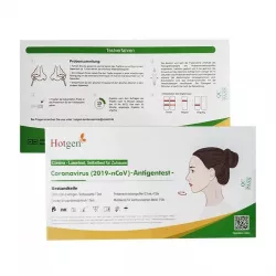 Тест на коронавирус экспресс (антиген, COVID-19 Ag) с фарм. рынка Германии (пр-во Китай) №1 в Новосибирске и области фото