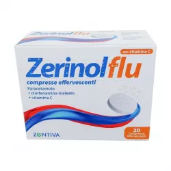 Зеринол Флу Zerinolflu (Италия) табл. шип. №20 в Новосибирске и области фото