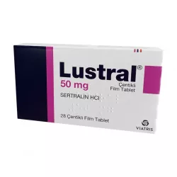 Золофт импортный Pfizer (под названием Lustral) 50мг таб. №28 в Новосибирске и области фото