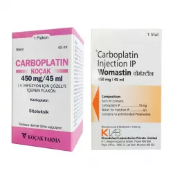 Карбоплатин Kocak / Womastin / Carplatu фл. 10мг/мл 45мл (450мг) №1 в Новосибирске и области фото