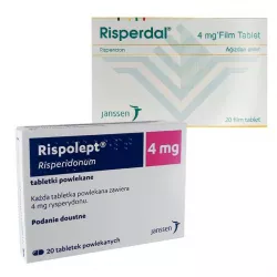 Рисполепт таб. 4мг (название Rispolept / Risperdal) №20 в Новосибирске и области фото