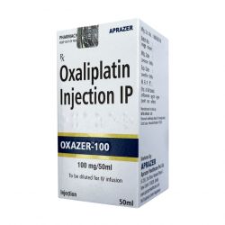 Оксалиплатин Oxazer конц. для приг. инъекц. р-ра 2мг/мл 50мл фл.100мг в Новосибирске и области фото