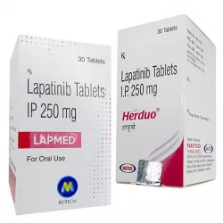 Лапатиниб Lapakast / Herduo / Lapmed :: аналог Тайверб таб. 250мг №30 в Новосибирске и области фото