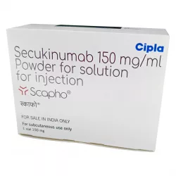 Секукинумаб Козэнтикс аналог :: Secukinumab (Scapho) 150мг лиофил. д/р-ра для п/к введ №1 в Новосибирске и области фото