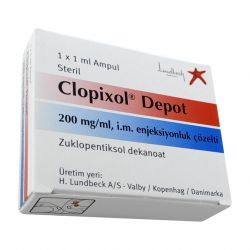 Клопиксол Депо 200 мг/мл р-р для в/м введения (масляный) 1мл №1 (1 амп!!!) в Новосибирске и области фото