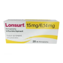 Лонсурф (Lonsurf) 15мг/6,14мг таб. №20 в Новосибирске и области фото