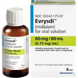 Рисдиплам Эврисди :: Risdiplam Evrysdi порошок для приг. р-ра для ор. прим. 60мг/80мл 0,75мг/мл в Новосибирске и области фото