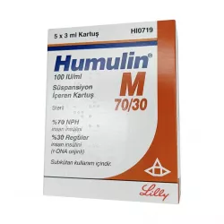 Хумулин М3 инсулин (Humulin-M) 100 МЕ/мл сусп. для ин. 3мл 5шт в Новосибирске и области фото