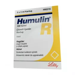 Хумулин Регуляр инсулин (Humulin-R) 100 МЕ/мл сусп. для ин. 3мл 5шт в Новосибирске и области фото