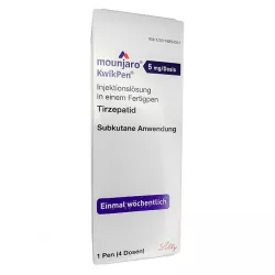 Мунджаро 5 мг / доза 4 дозы :: Тирзепатид Mounjaro KwikPen в Новосибирске и области фото