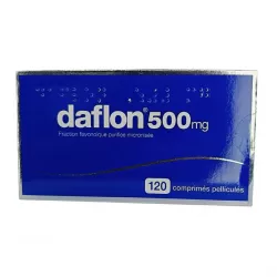 Дафлон 500 Daflon 500mg ФРАНЦИЯ таб. №120 (120шт.)! в Новосибирске и области фото