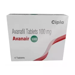 Аванафил (Спедра, Стендра, Разатас) :: Avanair Индия таб. 100мг №4 в Новосибирске и области фото