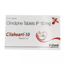 Цилнидипин таб. :: Cilaheart 10 мг №45 в Новосибирске и области фото