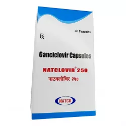 Ганцикловир таблетки (капсулы) Natclovir 250мг №30 в Новосибирске и области фото