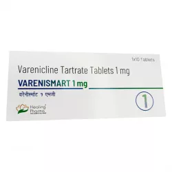 Чампикс (Варениклин) аналог таб. Varenismart 1мг №10 в Новосибирске и области фото