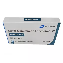 Добутамин Dobustat (dobutamine) р-р д/ин амп 250мг/5мл  №2 (2шт по 5мл) в Новосибирске и области фото