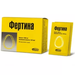 Фертина Инозит и Фолиевая кислота пак.саше 3г 30шт в Новосибирске и области фото
