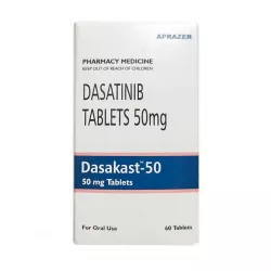 Дазатиниб (Dasakast) :: полный аналог Спрайсел :: таб. 50мг №60 в Новосибирске и области фото