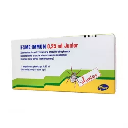 ФСМЕ Иммун Джуниор Инжект вакцина (FSME Immun Junior Inject) шприц 0,25мл (без иглы) №1 в Новосибирске и области фото