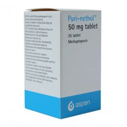 Пури-нетол (Пуринетол, Меркаптопурин) в таблетках 50мг N25 в Новосибирске и области фото